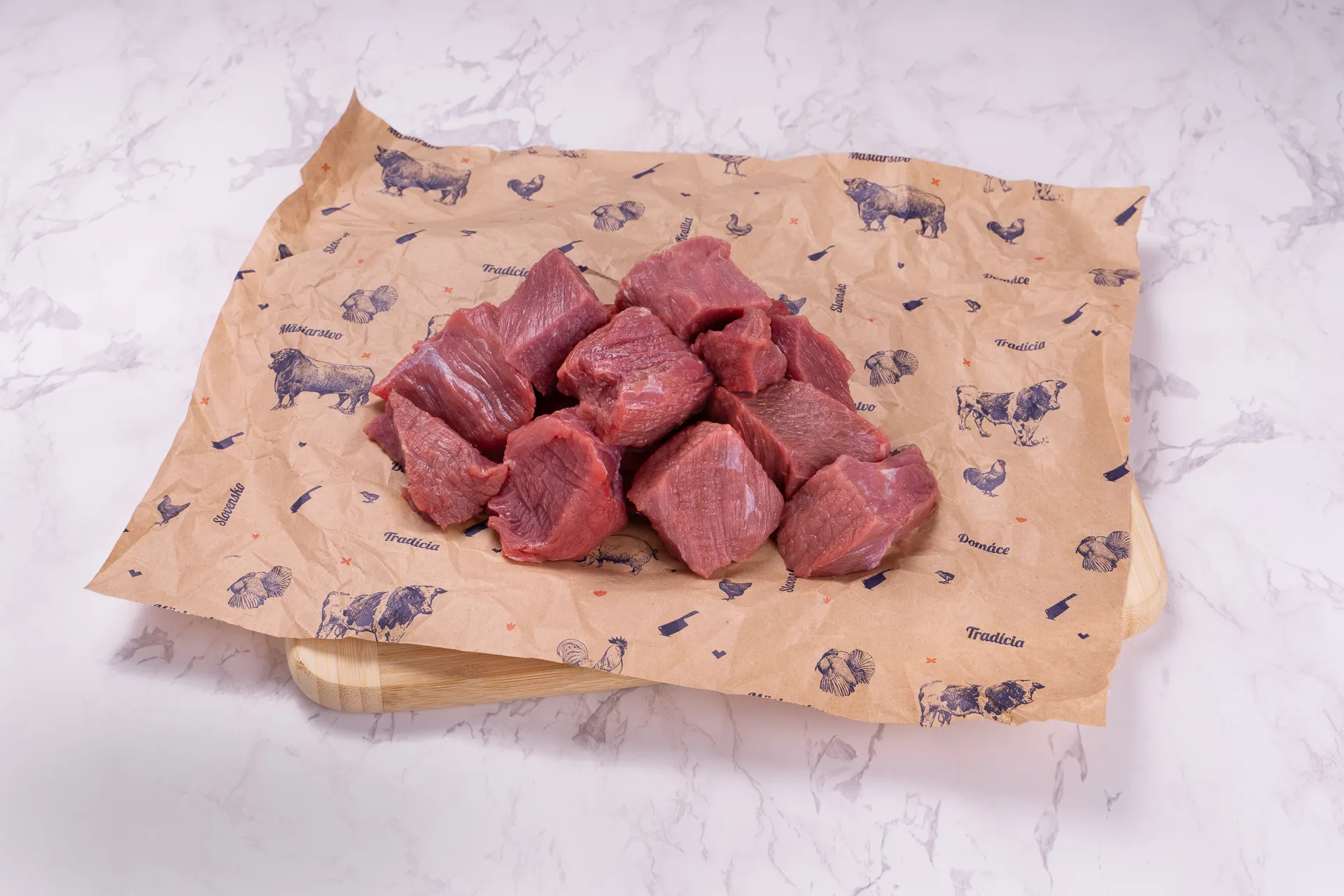 Hovädzie mäso na guľáš