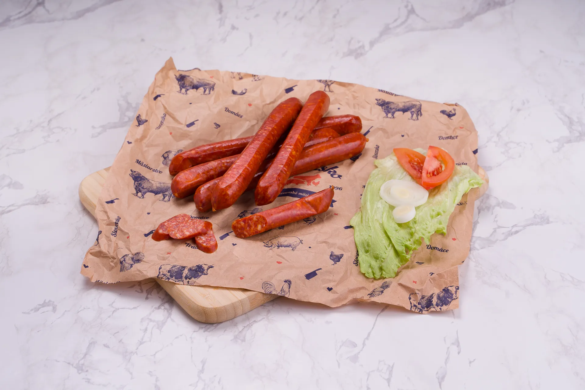 Košické cigáro (pikantné v baraňom črievku)