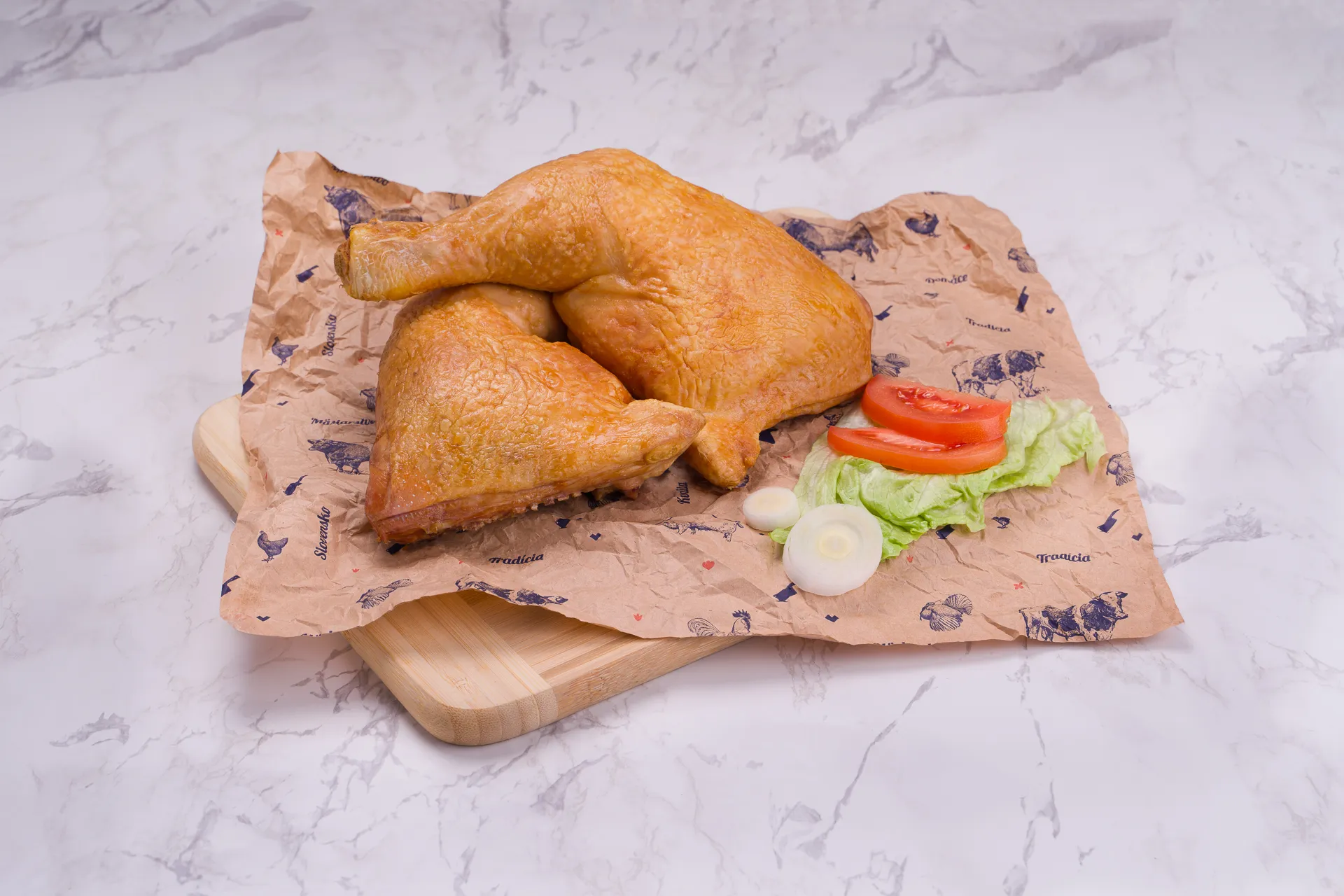 Údené kuracie štvrte