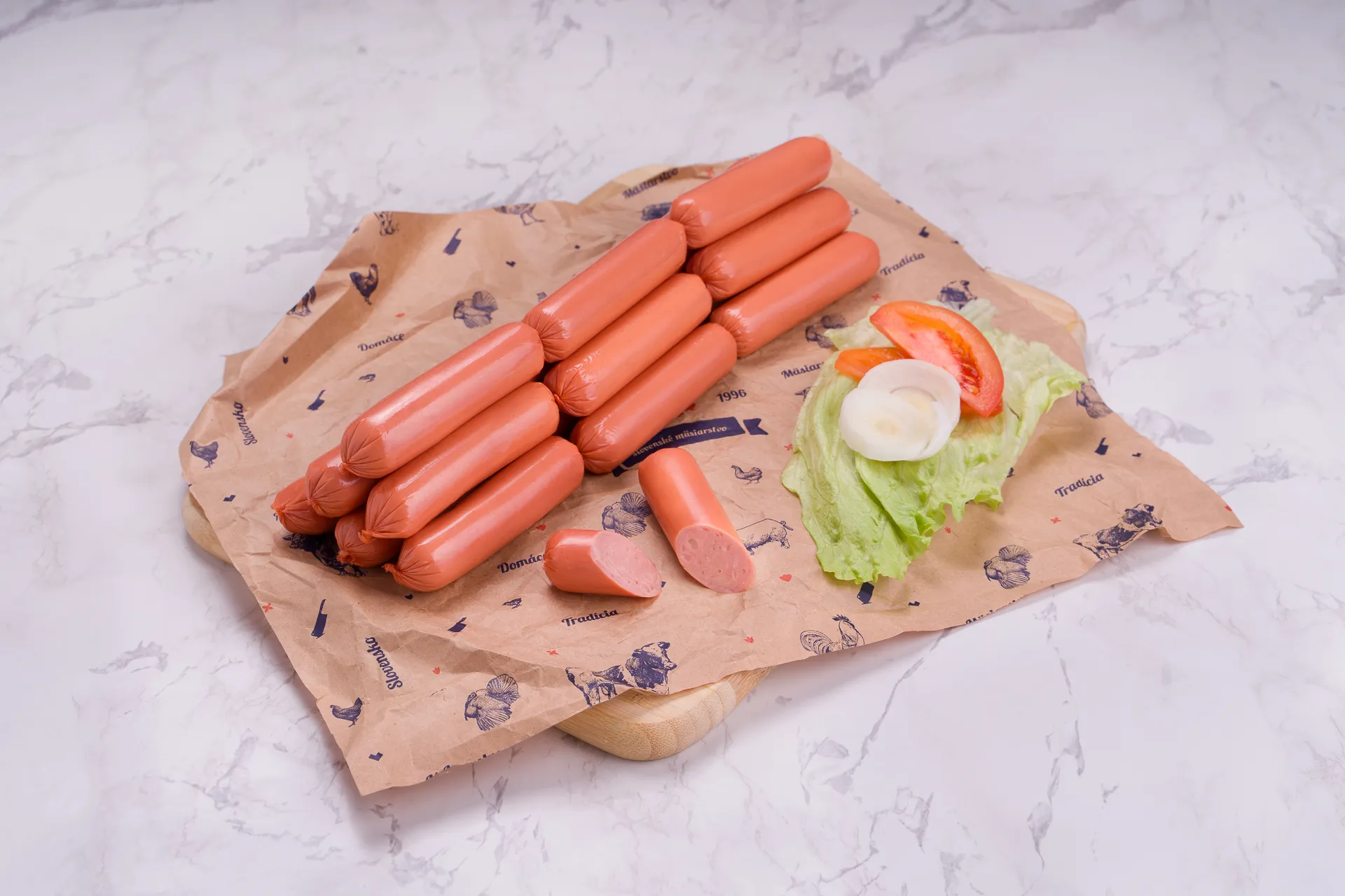 Študentské párky so syrom