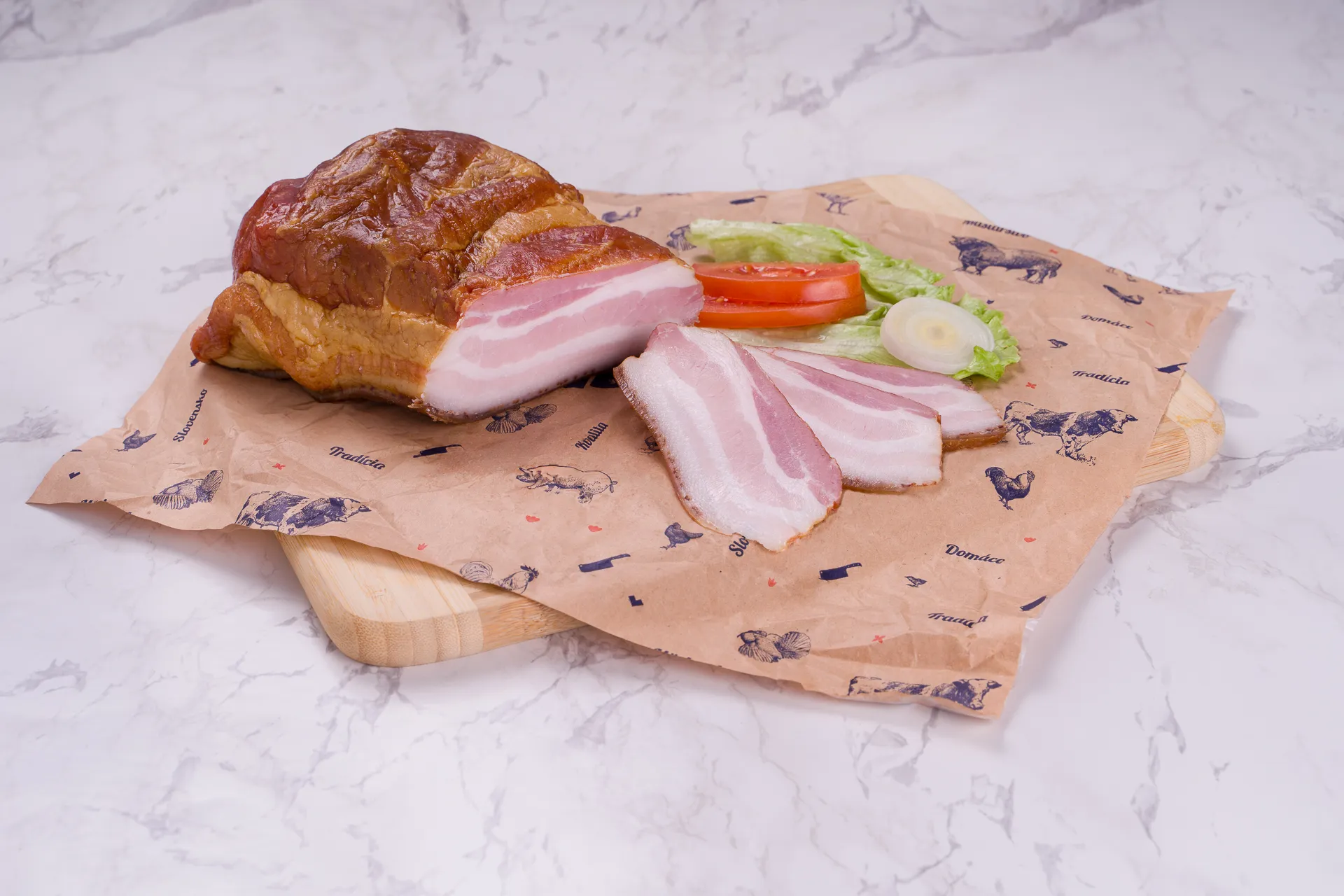 Gazdovská slanina údená (domáca)