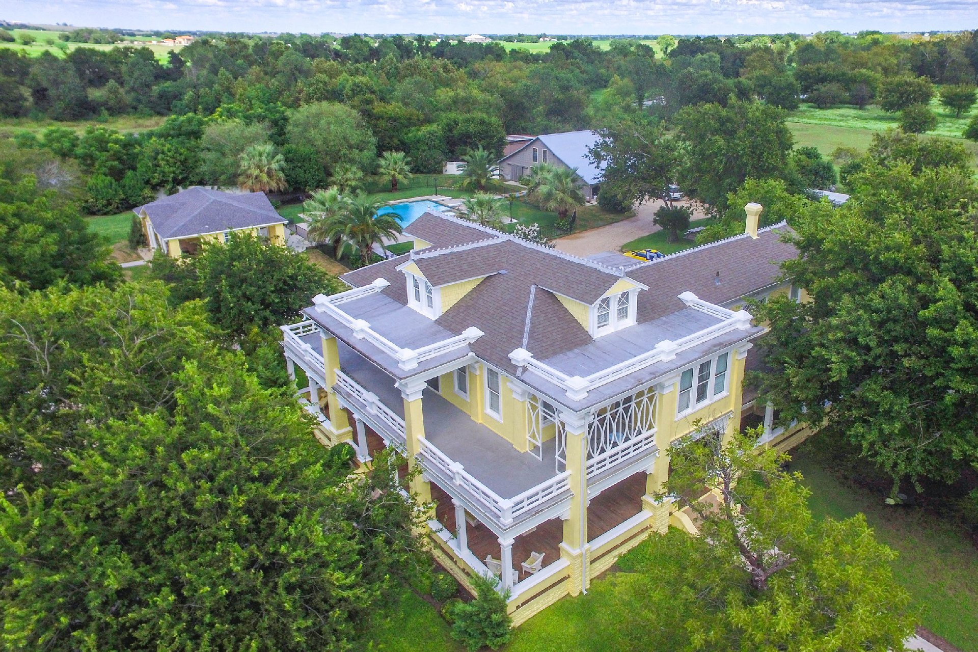 Taylor neighborhood in Central Texas