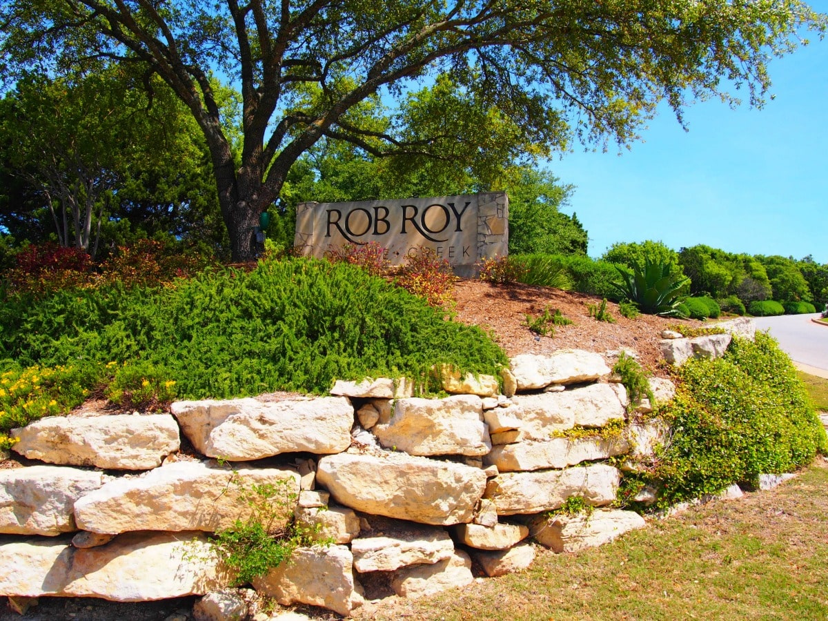 Rob Roy TX neighborhood amenities and surroundings