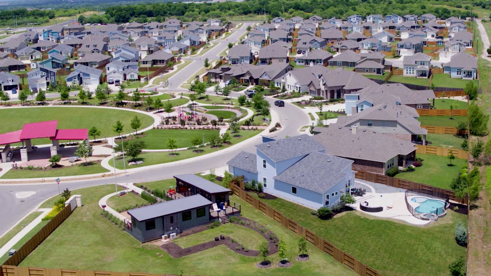 Easton Park TX neighborhood amenities and surroundings