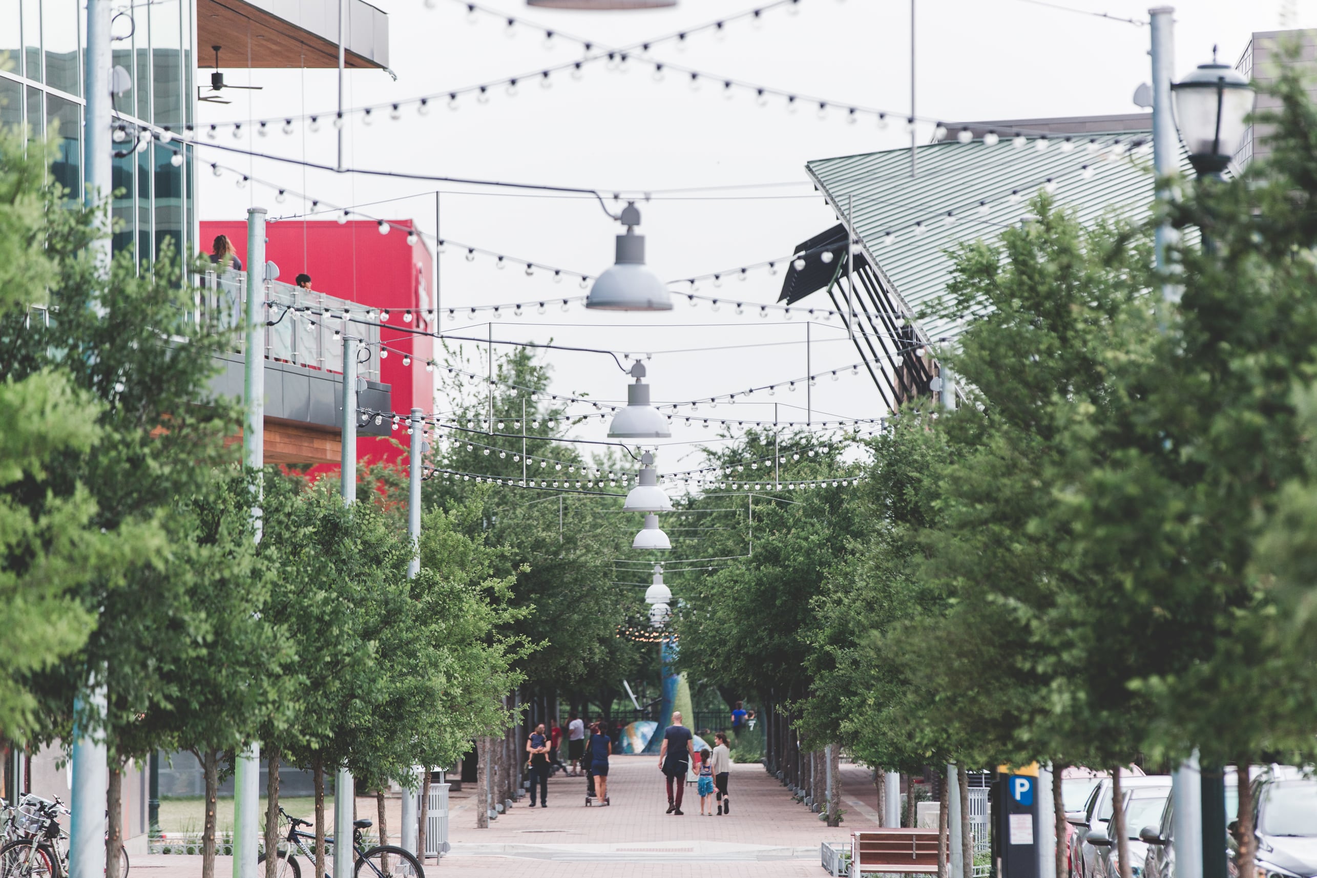 Mueller neighborhood in Central Texas