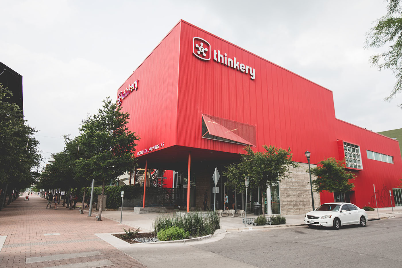 Homes and streets in Mueller TX