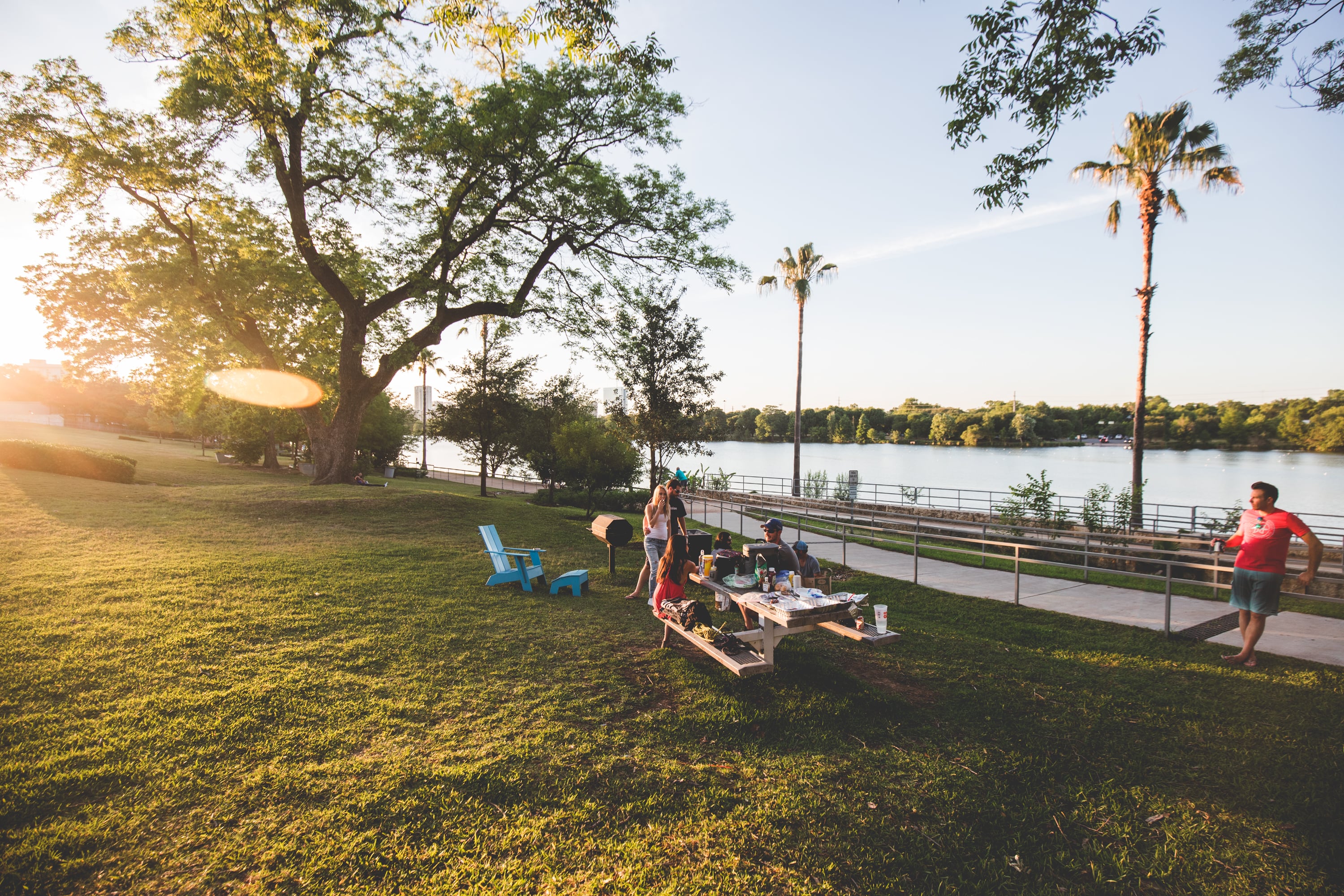 Montopolis & Riverside community and local scenery