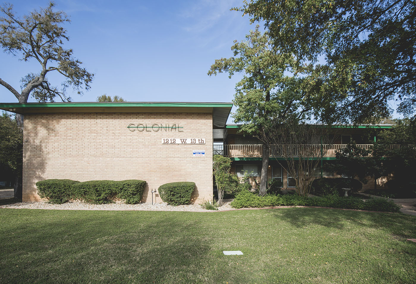 Clarksville neighborhood in Central Texas
