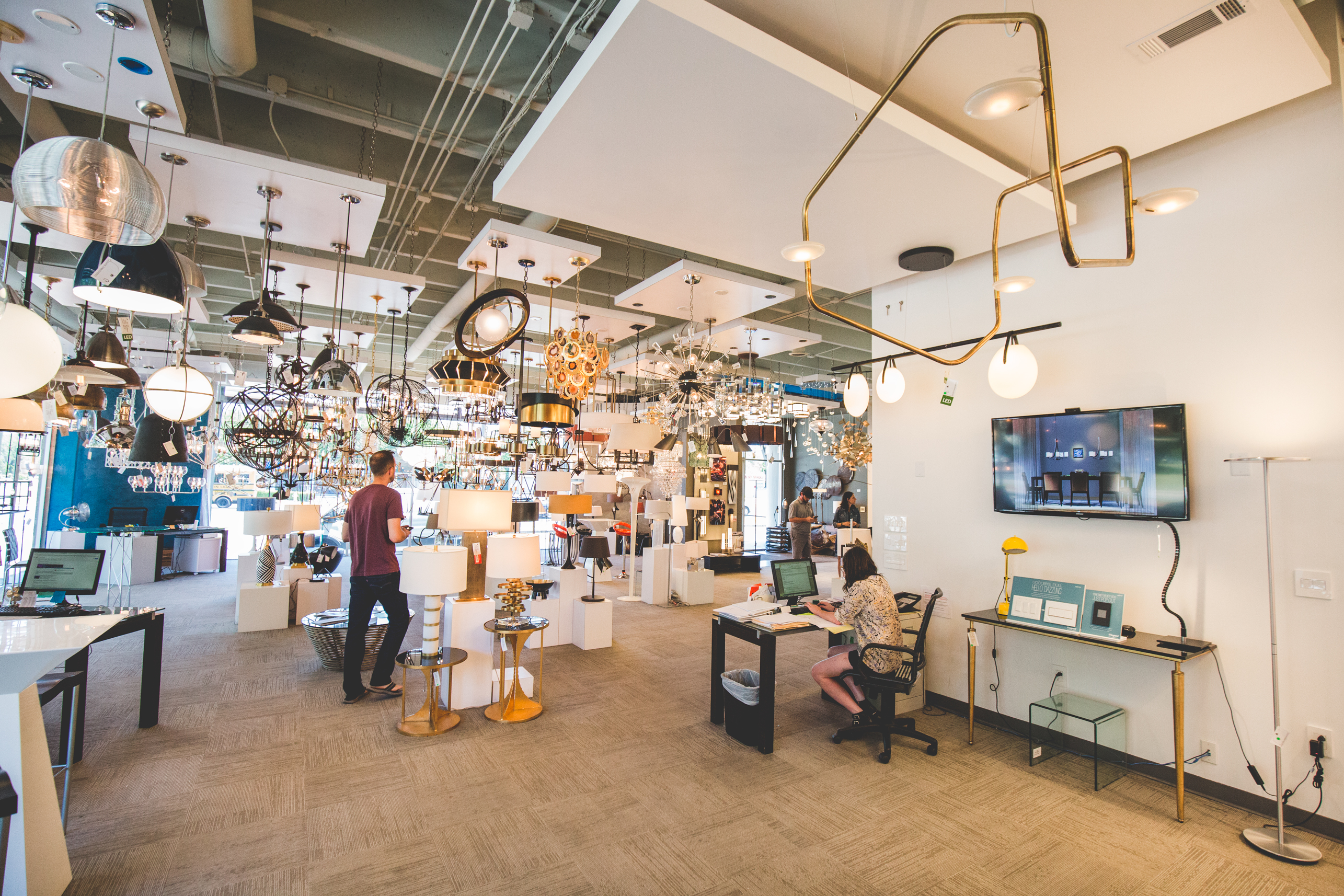 North Loop community and local scenery