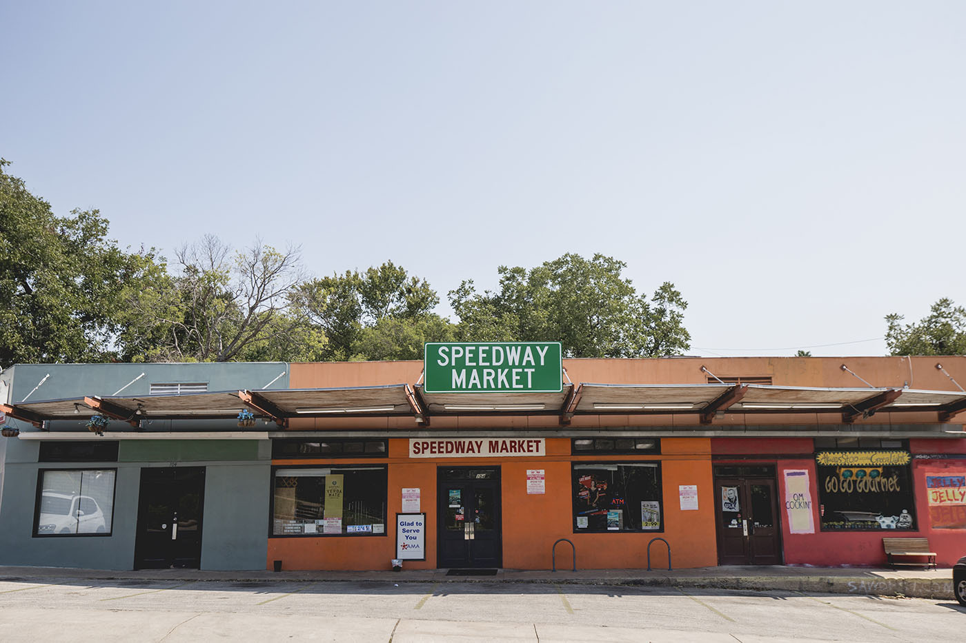 Hyde Park neighborhood in Central Texas