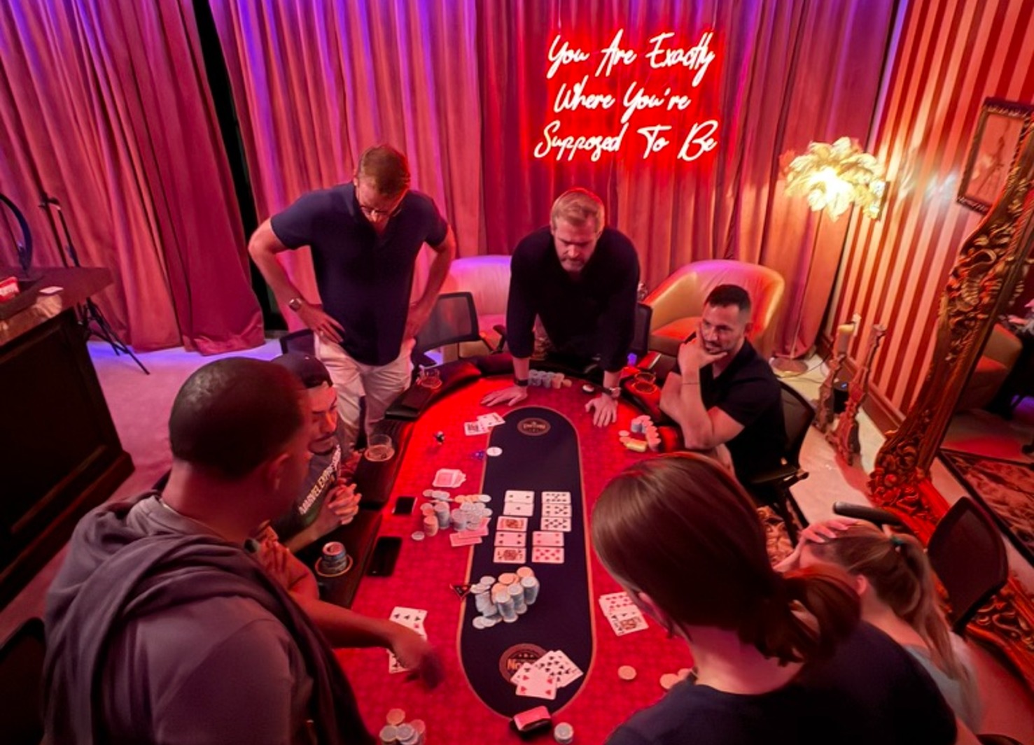 Chloe's game, speakeasy poker