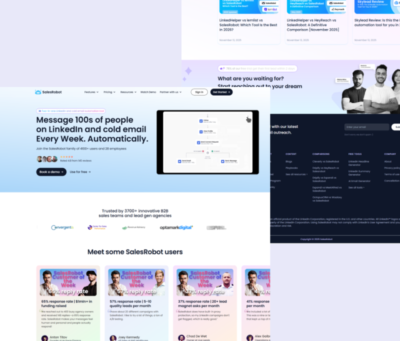 A mockup of a project