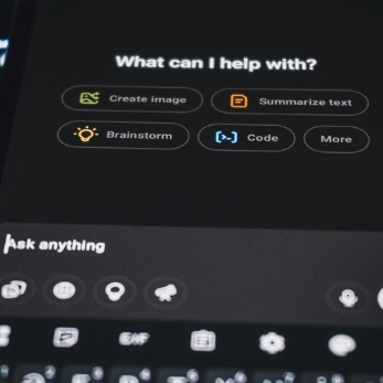 chatgpt på en smartphone
