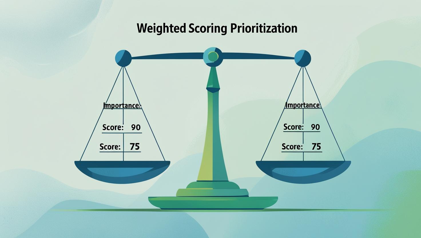 Weighted Scoring Prioritization
