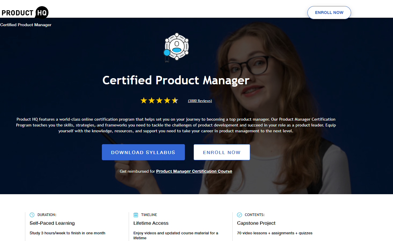PMHQ Product Management Certification