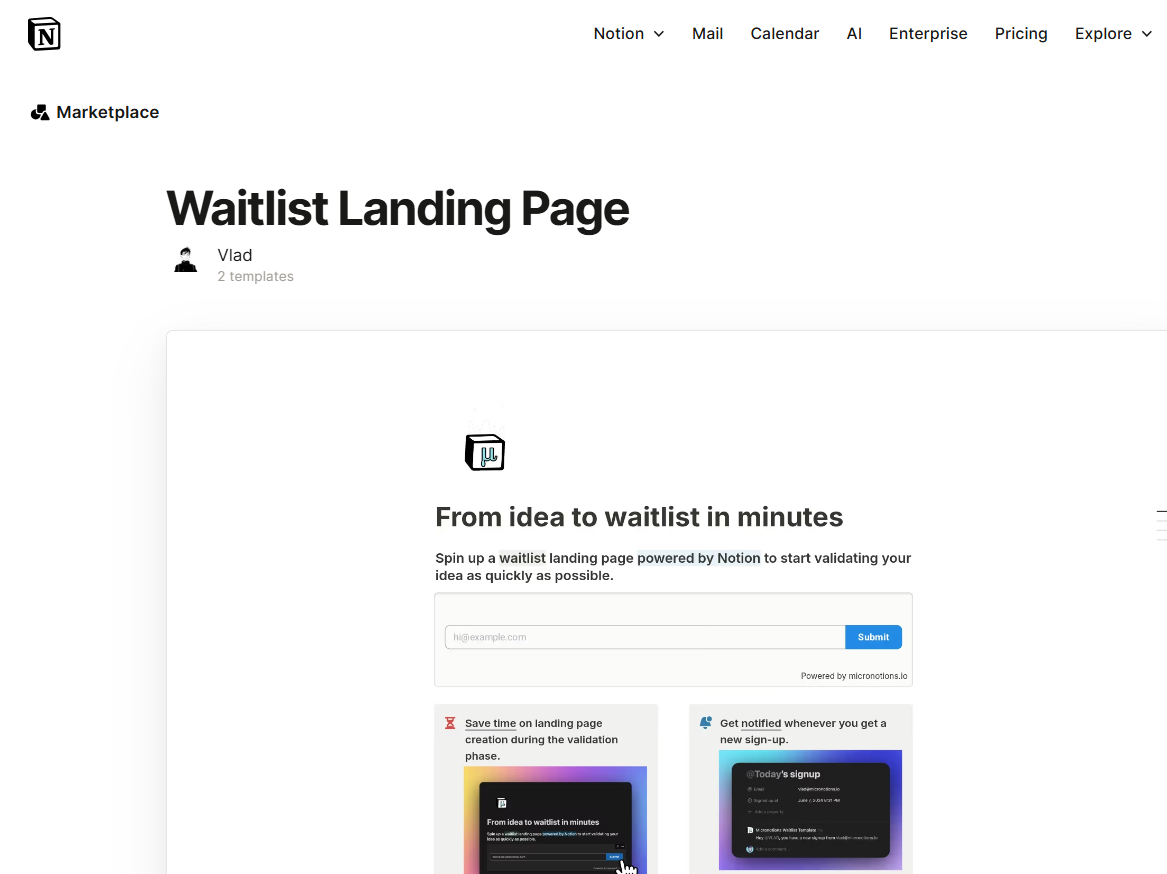 notion product launch promotion ideas