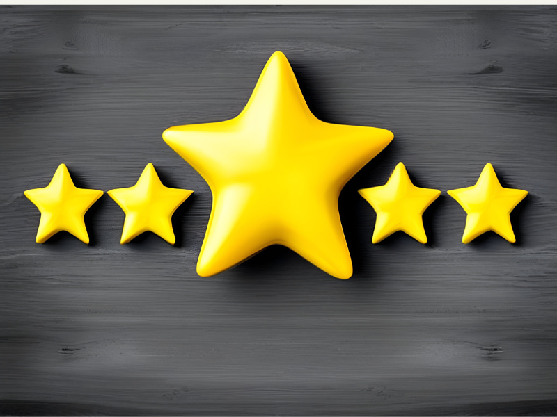 a man submitting feedback