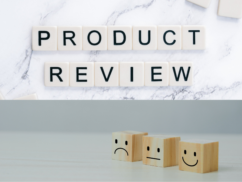 a man submitting feedback