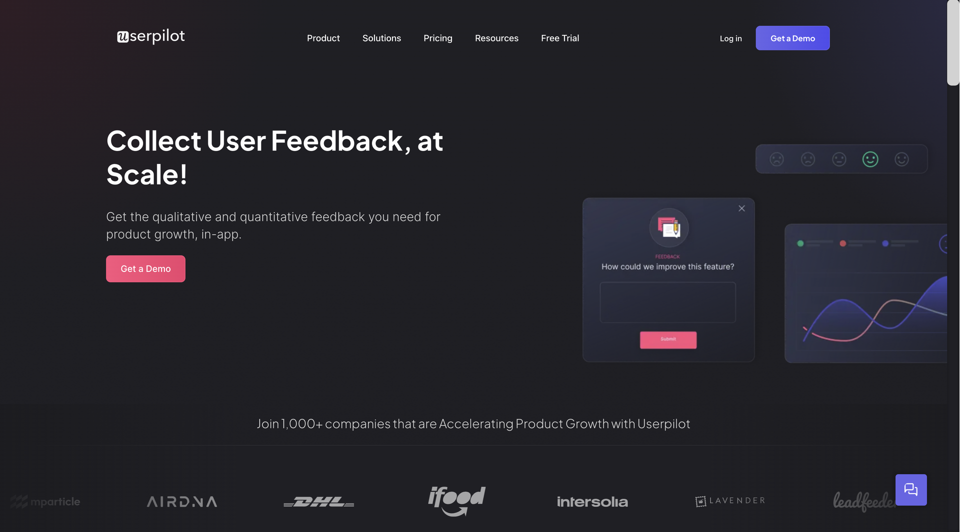 userpilot home page image