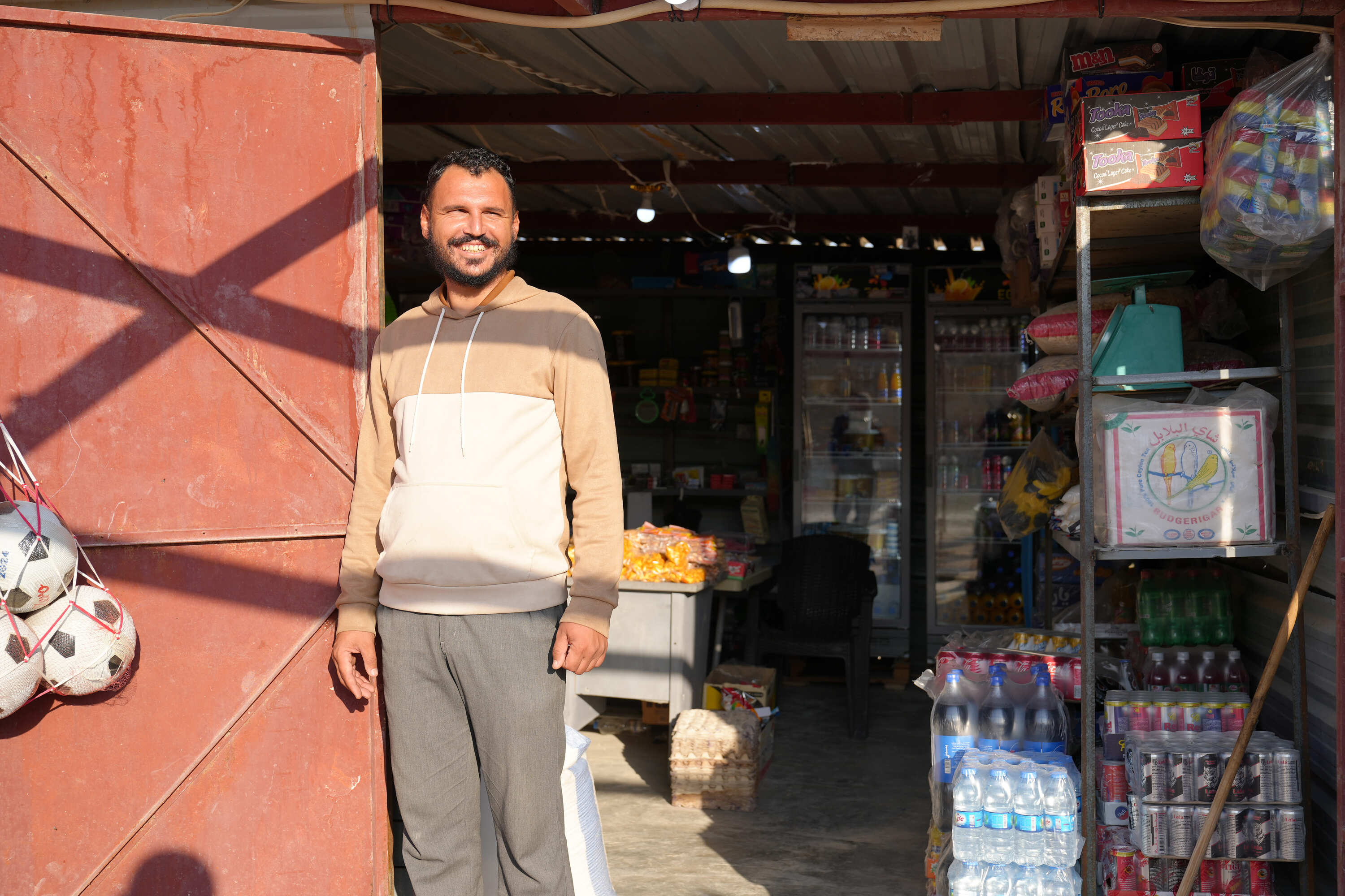Safar Grocery Shop Before Burning © Ihsan Ibraheem