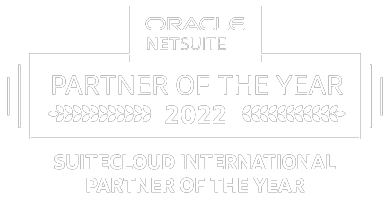 Winner of NetSuite Partner Of The Year 2022 For NetSuite