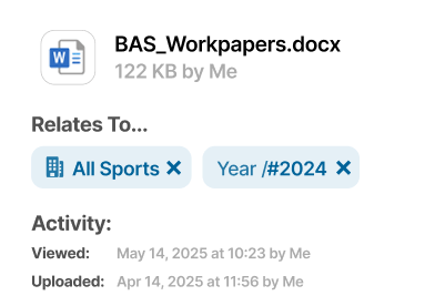 Tag all your files and emails in NetSuite