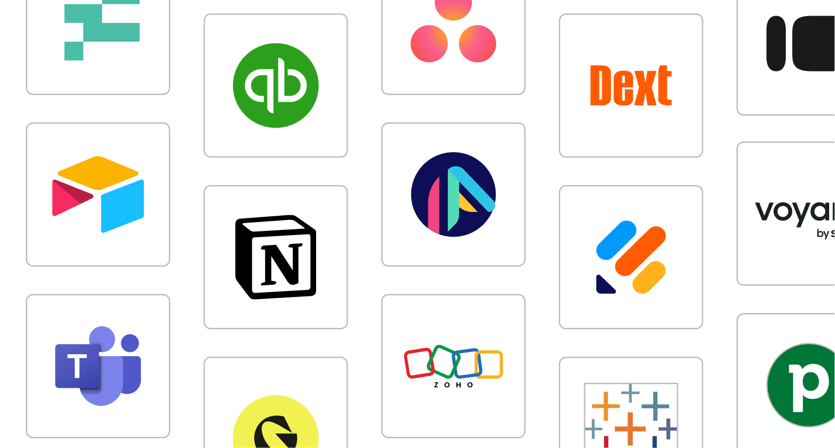 Apps we can connect with using Zapier