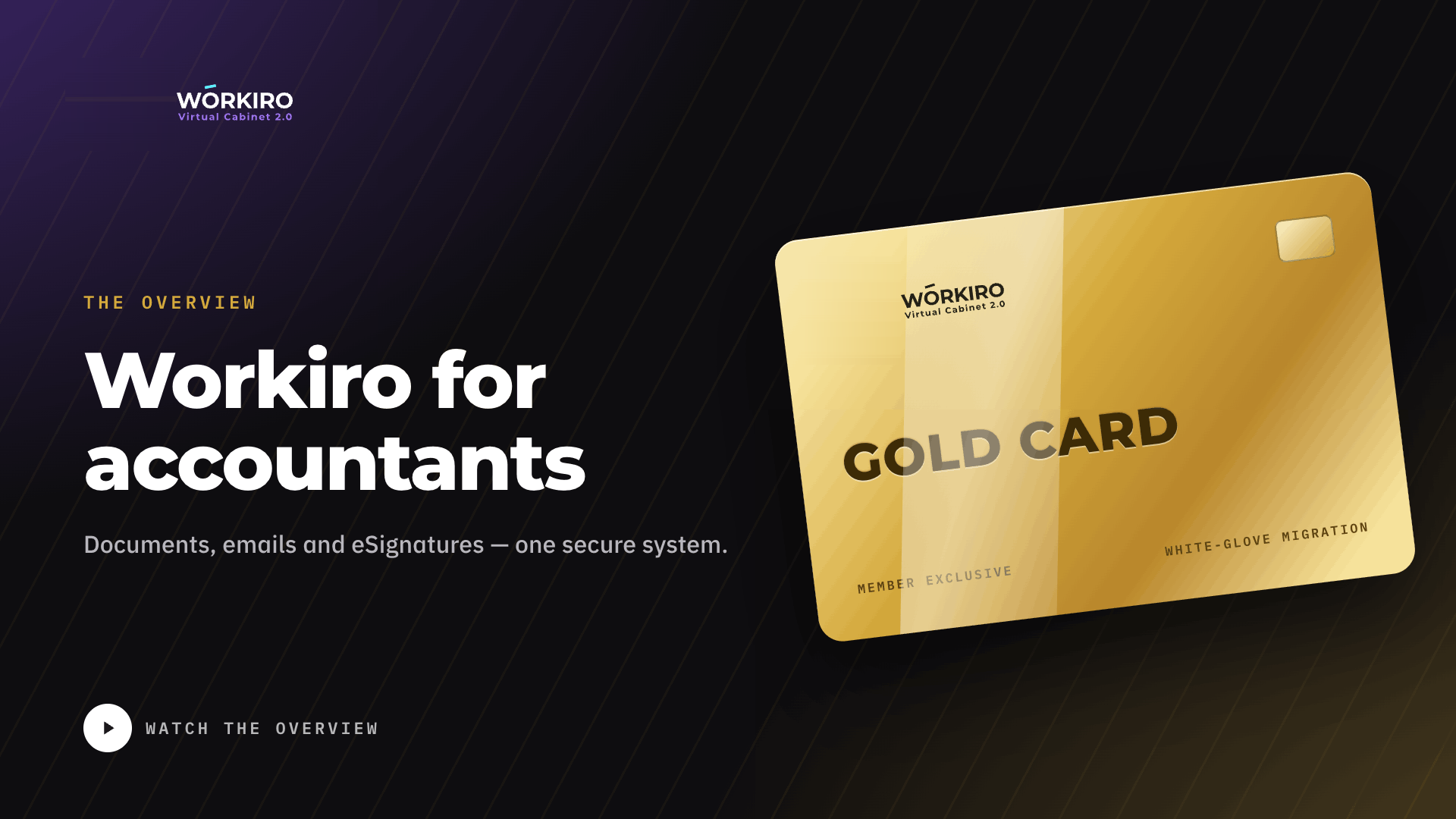 Workiro for accountants — video overview
