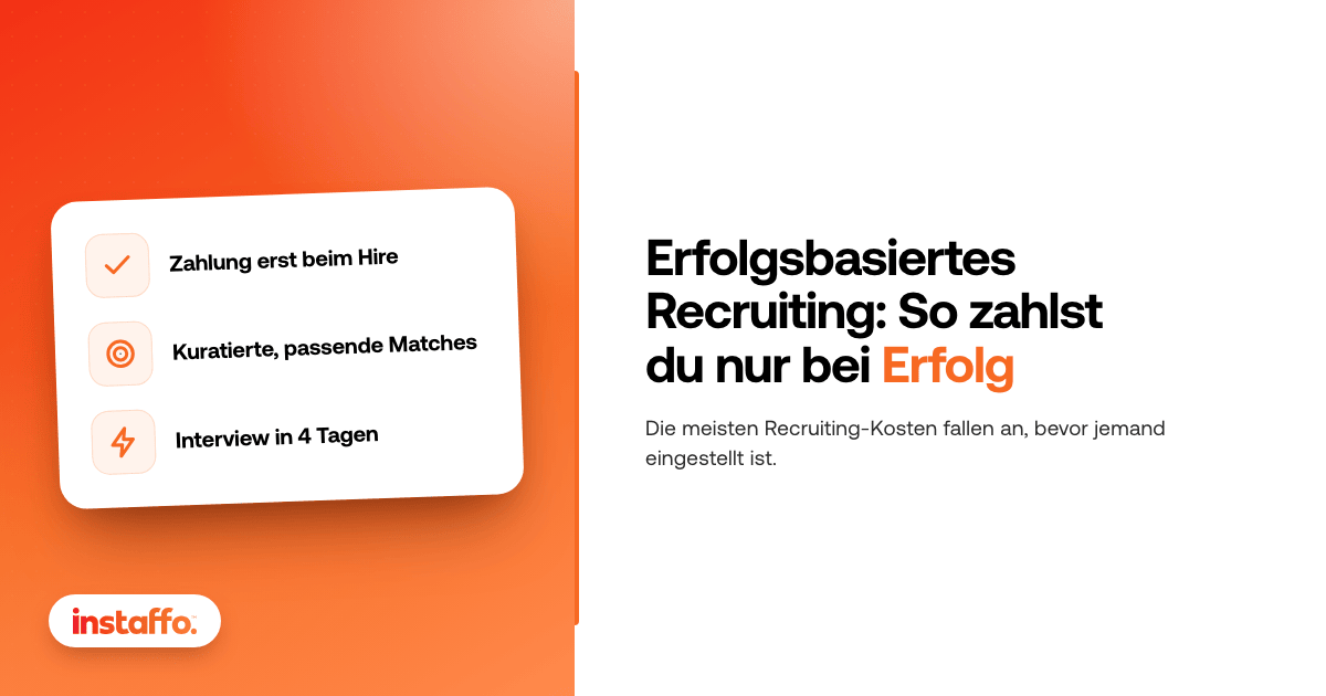 Erfolgsbasiertes Recruiting (Hero)