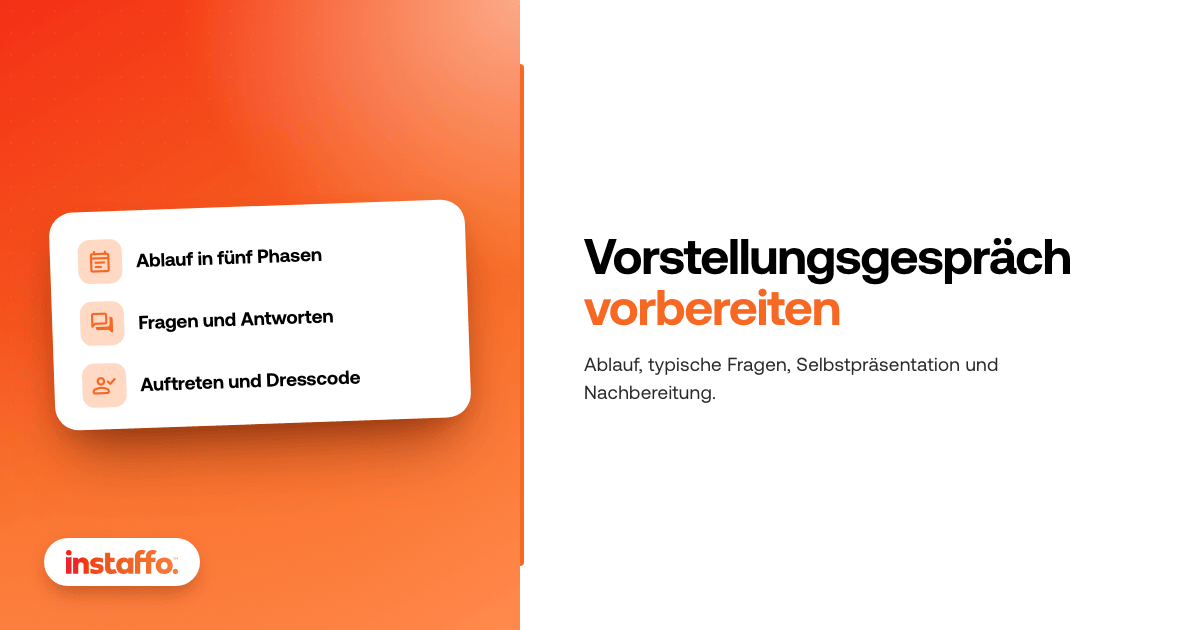 Vorstellungsgespräch vorbereiten (Hero)