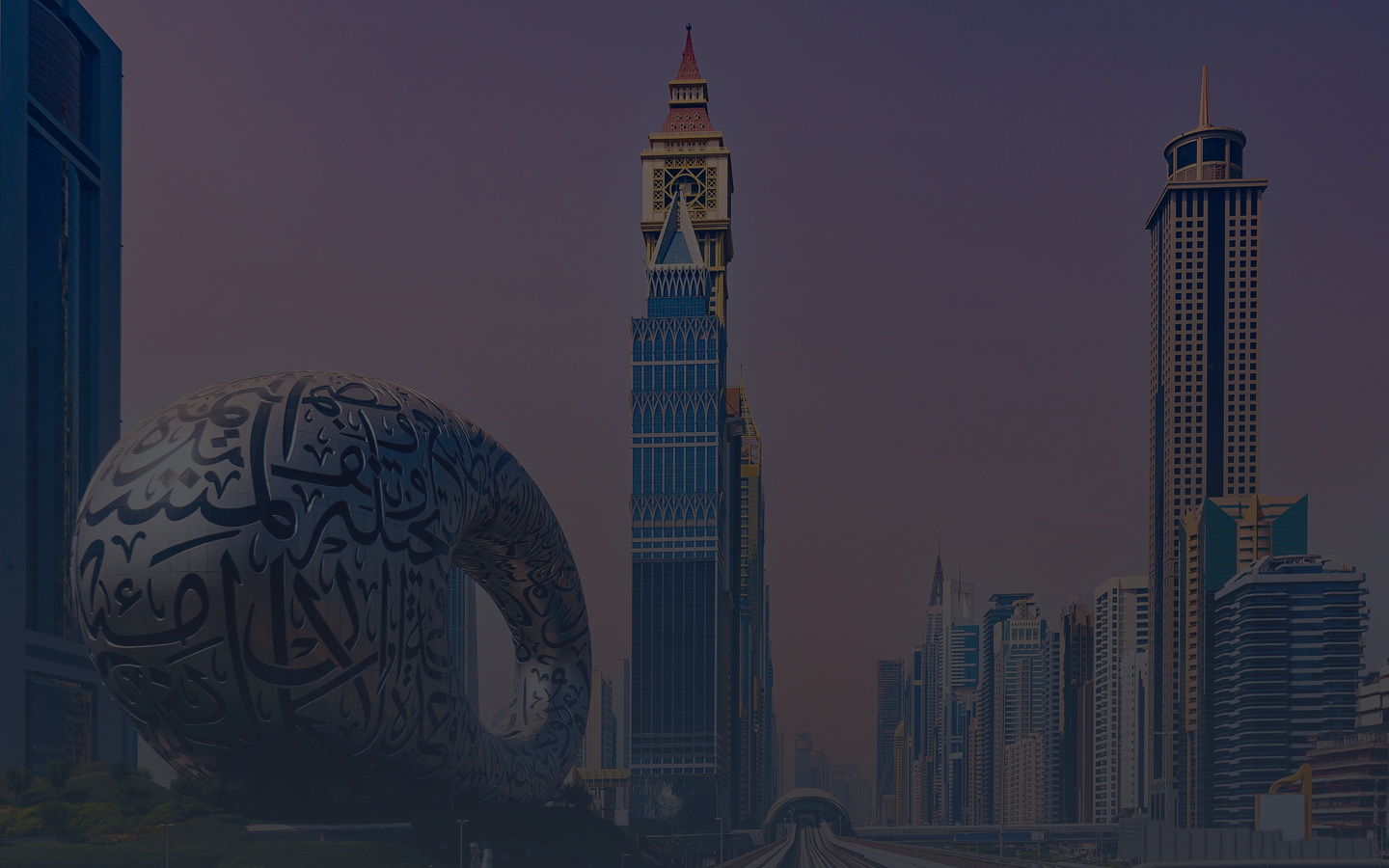 Hero image - Dubai Skyline