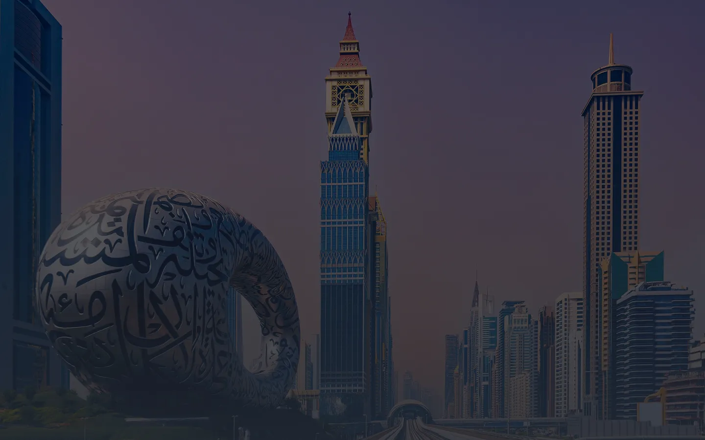 Hero image - Dubai Skyline