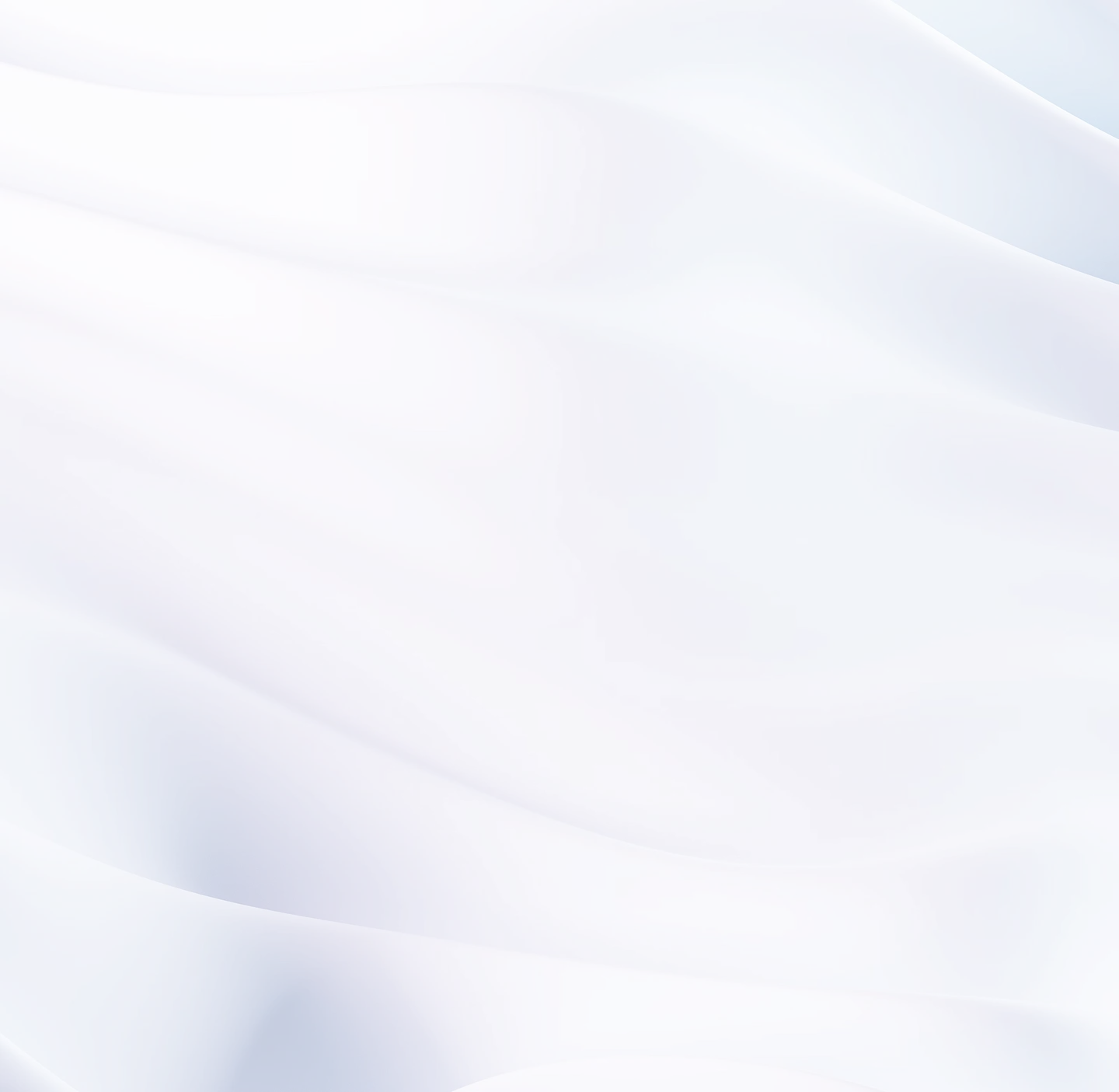 Soft, flowing light blue and white fabric texture with smooth folds.