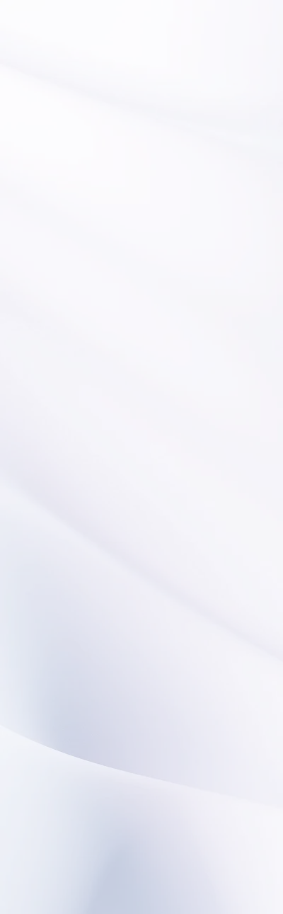 Soft gradient background featuring smooth, flowing shades of white and light gray with subtle blue tones.