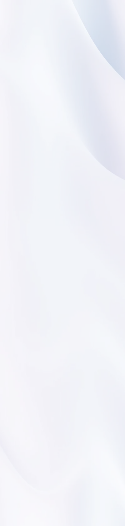 Abstract smooth gradient background with flowing light blue and white waves.