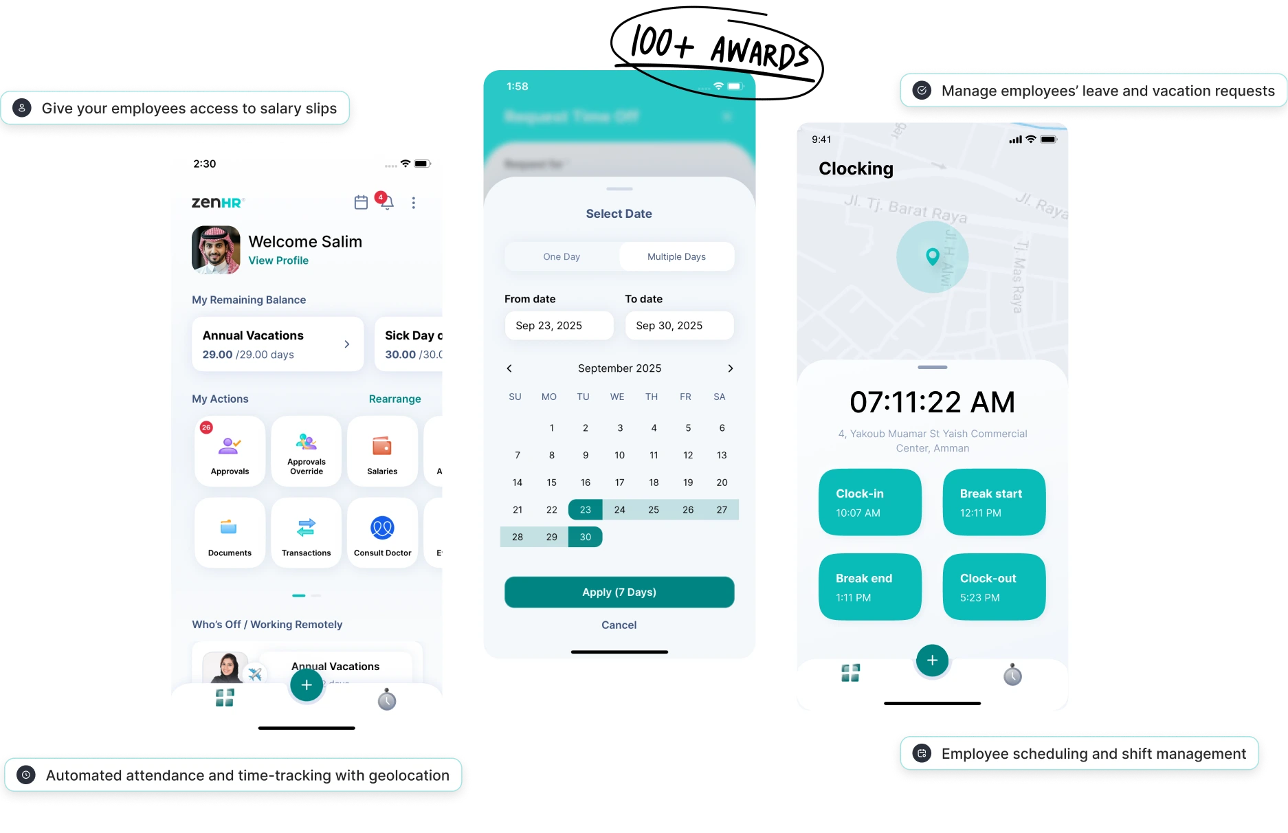 ZenHR's ESS Mobile App