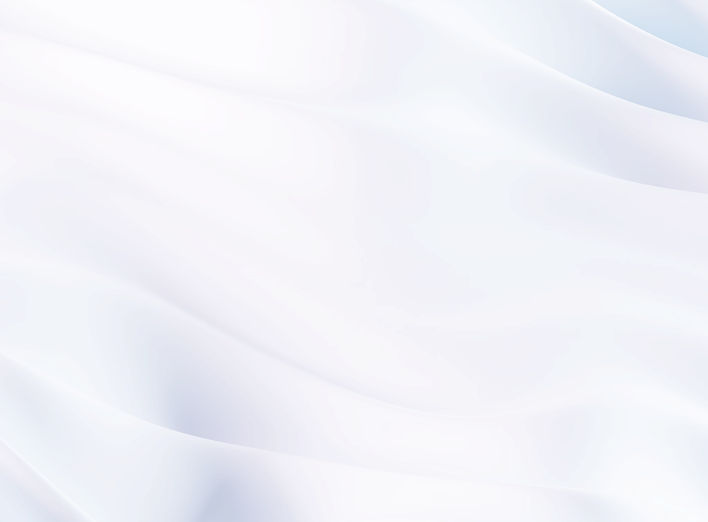 Soft, flowing fabric or abstract waves in light pastel shades of lavender and blue.