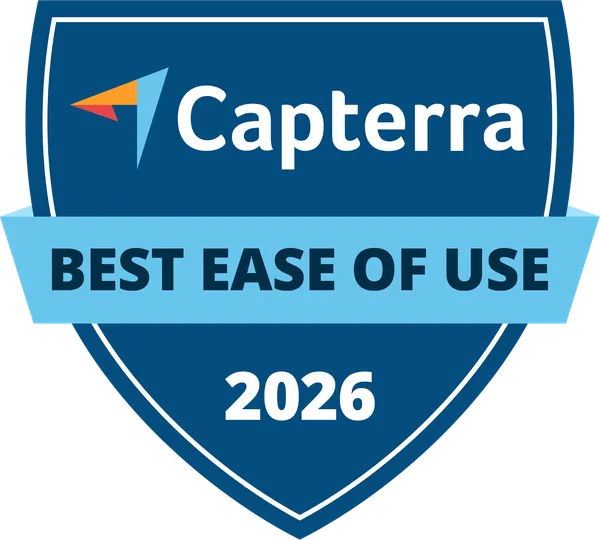 Capterra Best Ease of Use 2026