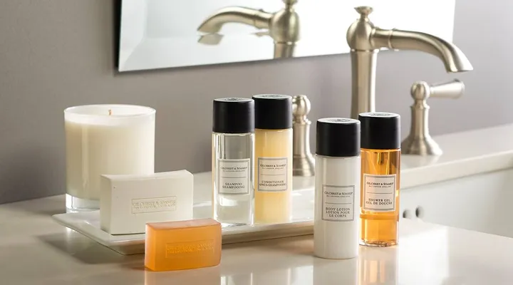 Linen and toiletries