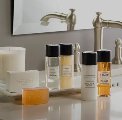 Linen and toiletries
