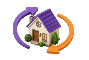Home switching between short and mid-term lets