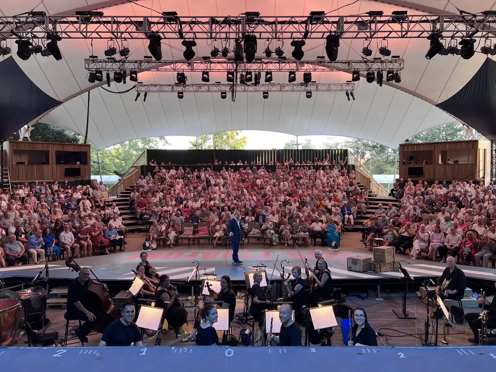 Holland Park Opera and garden guests
