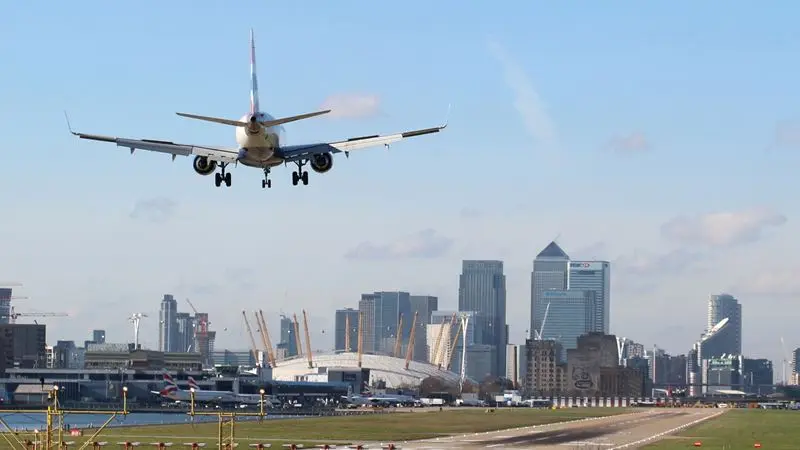 London City Airport transit stays