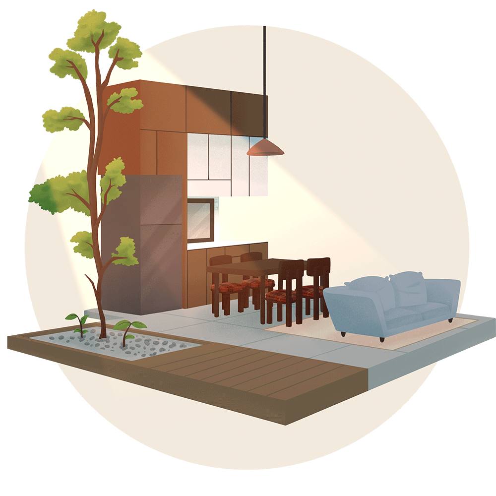 Garden Terrace Living