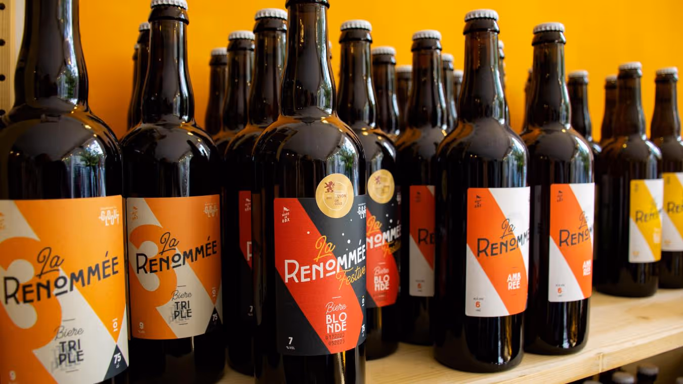 Collection de bières