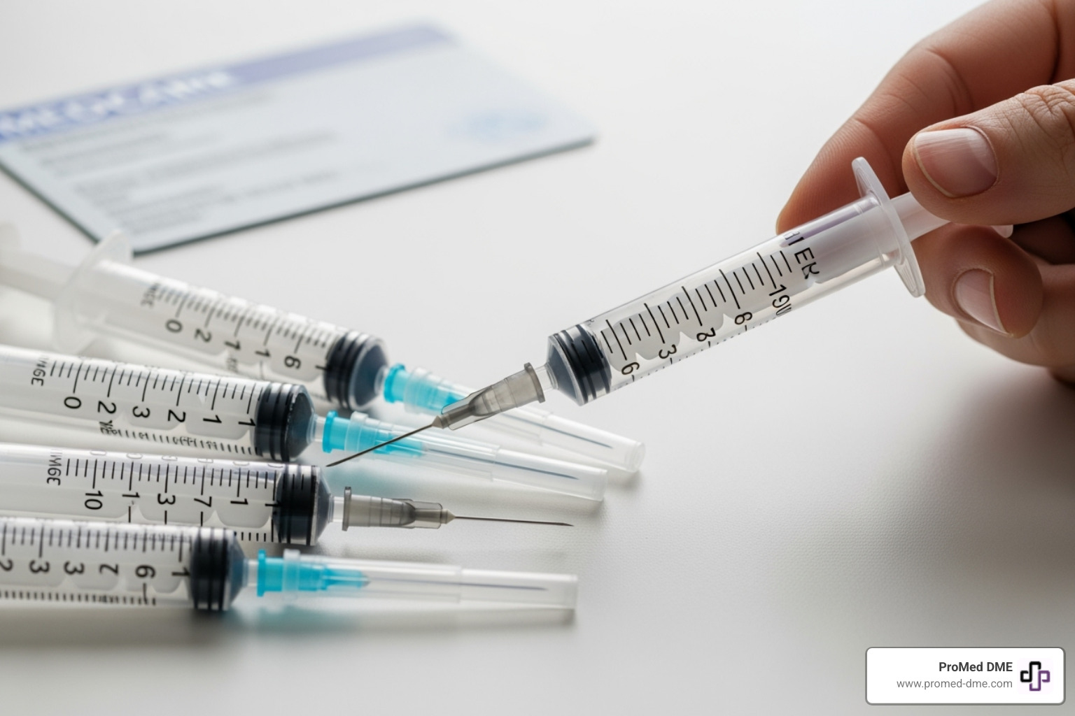 Pharmacy receipt showing a copay - Medicare insulin syringes Pharmacy receipt showing a copay - Medicare insulin syringes