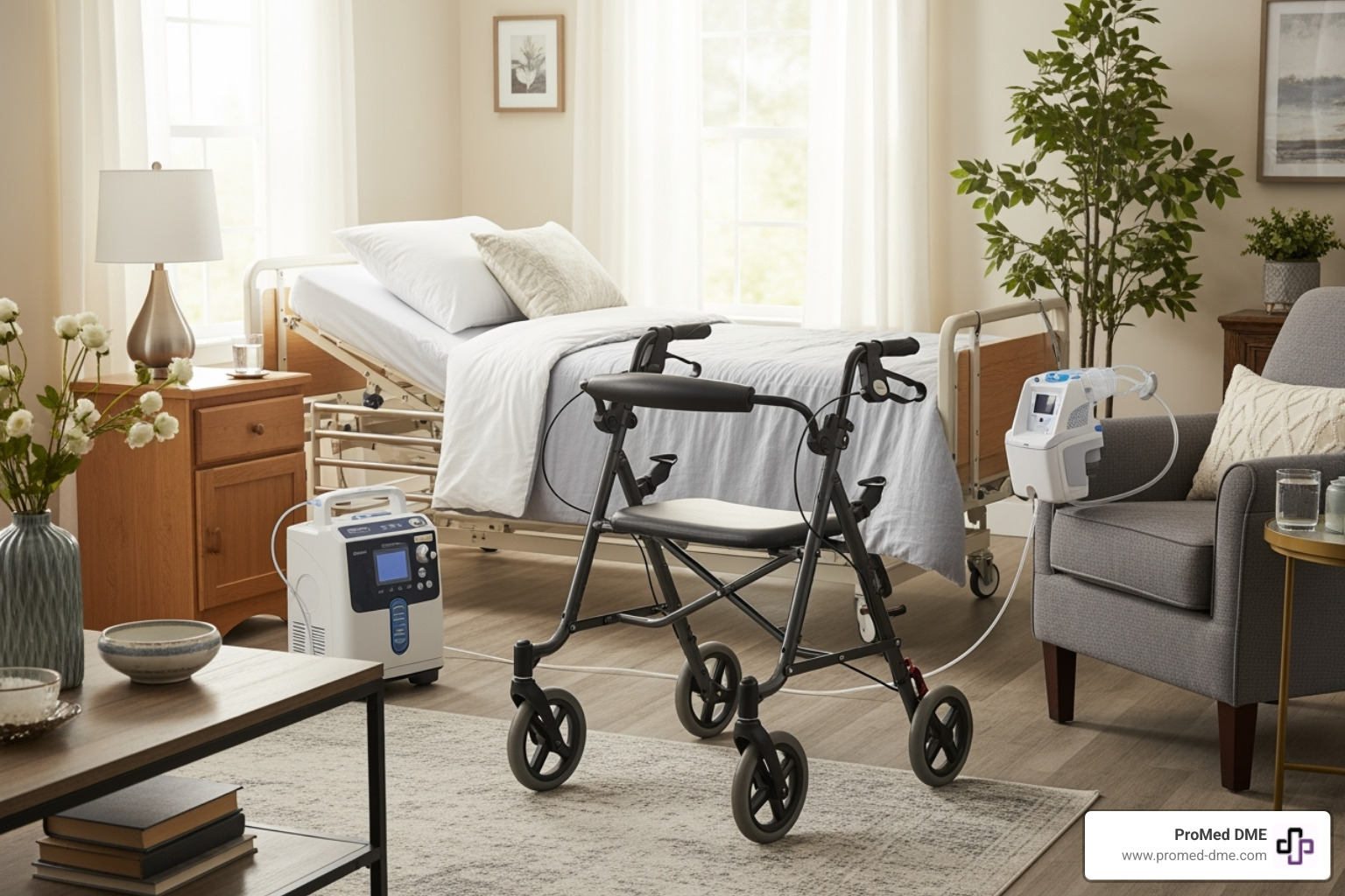 Medical equipment in a home setting - dme provider