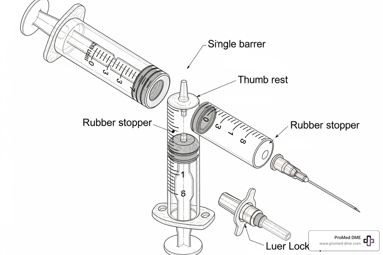 labeled diagram showing the parts of a standard single-use syringe - single use syringes labeled diagram showing the parts of a standard single-use syringe - single use syringes