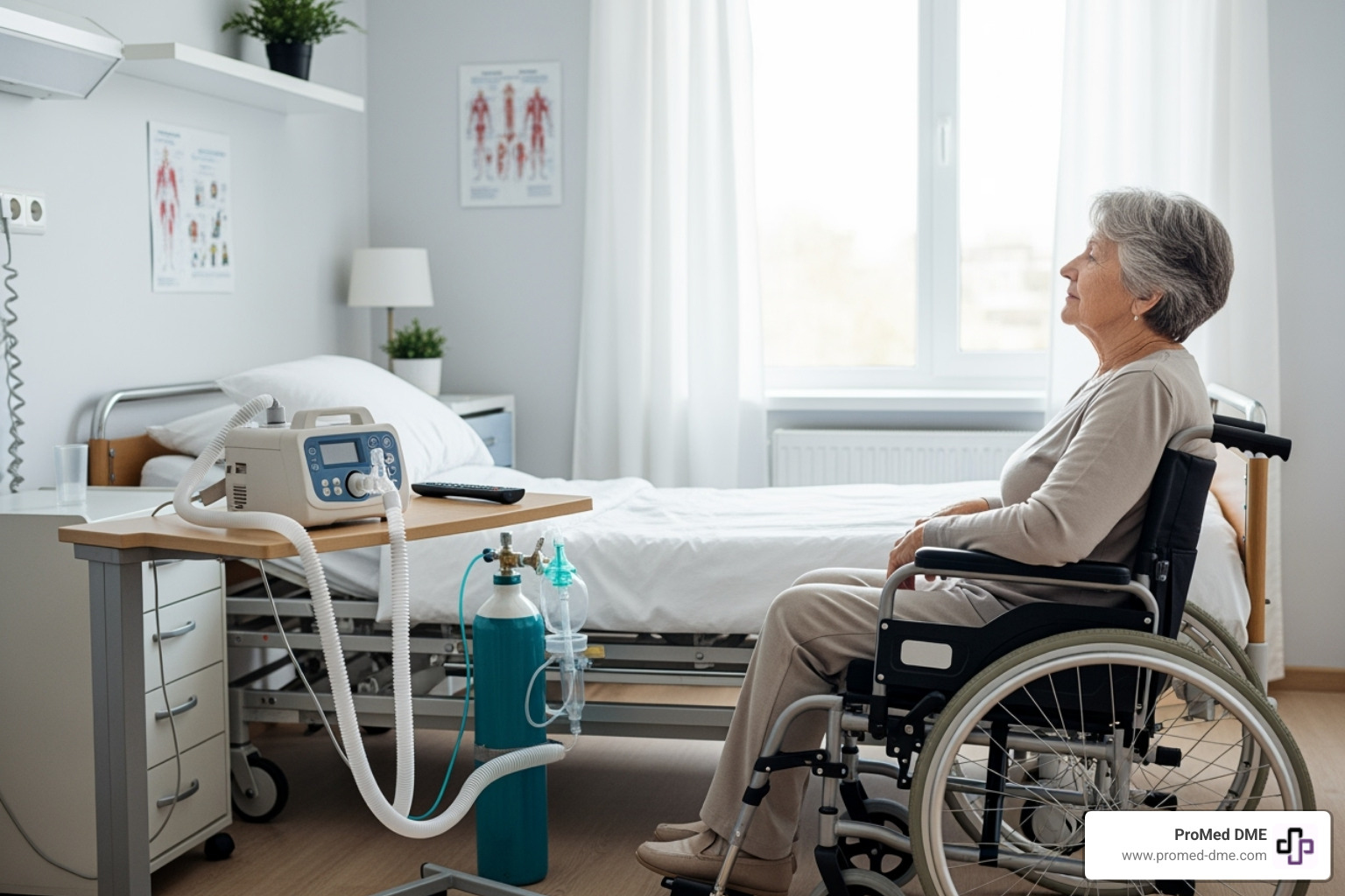 A collection of Durable Medical Equipment including a person in a wheelchair, a CPAP machine, an oxygen tank, and a hospital bed - durable medical equipment blue cross blue shield A collection of Durable Medical Equipment including a person in a wheelchair, a CPAP machine, an oxygen tank, and a hospital bed - durable medical equipment blue cross blue shield