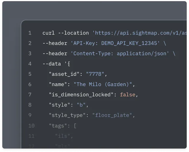 Engrain API and search embed graphic